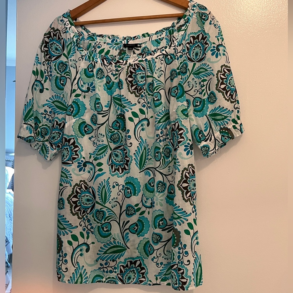 Short sleeve Talbots lightweight top xl